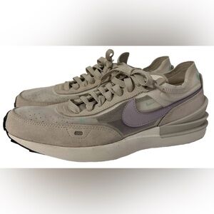 Nike NSW WFFL 1 Waffle 1 Shoes White/green/lilac Size women’s 8.5